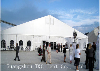 Tenda PVC Fabric Luar ruangan Pesta Tenda dengan Paduan Aluminium Diekstrusi Ditekan