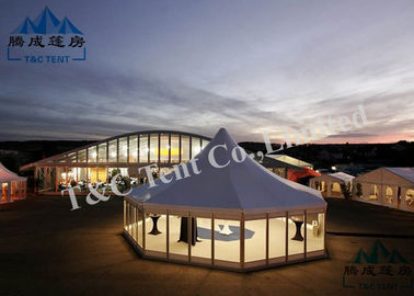 Dekorasi Mewah Bel Tent Hotel, Ukuran Dipilih Luar ruangan Peristiwa Tenda