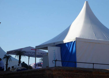 6x6m Chinese Hat Gazebo Aluminium Pvc Pogoda Tent Dengan Clear Span Untuk Outdoor Event