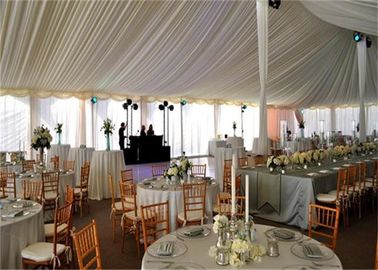 Paduan Aluminium Extruded Pressed Pressed High Peak Wedding Event Tenda Untuk Pesta Dan Acara