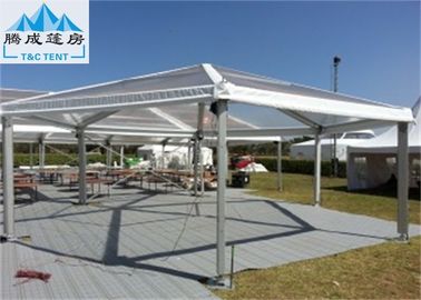 Tenda Pesta Ukuran Luar Disesuaikan / Aluminium Frame Tent Mudah-Perakitan