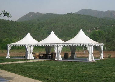 Flame Retardant Pagoda Kanopi Tenda untuk pernikahan 3 * 3m 4 * 4m 5 * 5m 6 * 6m