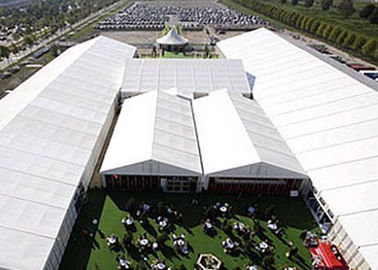 Customized Big Outside Event Tenda PVC Structure Exhibition Tent Untuk Canton Fair