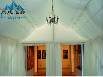 PVC White Strength Strengthproof Fire-resistance Wedding Party Tent Untuk Outdoor Entertainment