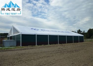 Galvanized Steel 30x50m Acara Olahraga Tenda, White PVC Roof Aluminium Marquee
