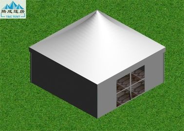 5x5m Pagoda Gazebo Tent dengan Aluminium Frame White PVC Roof Cover Untuk Wine Festival